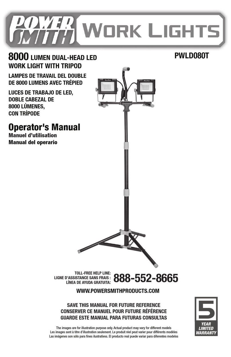 PowerSmith PWLD080T User manual PowerSmith PWLD080T User manual