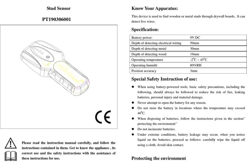 Easy Track PT190306001 User manual