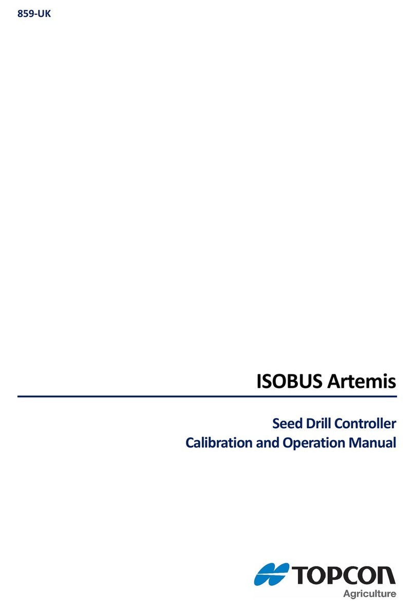 Topcon ISOBUS Artemis Use and care manual Topcon ISOBUS Artemis Use and care manual