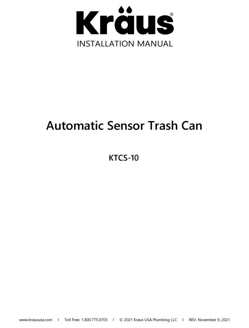 Kraus KTCS-10 installation manual Kraus KTCS-10 installation manual