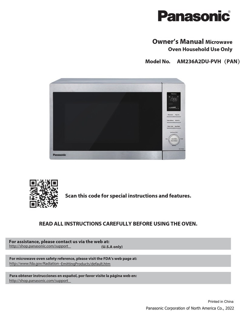 Panasonic AM236A2DU-PVH owner's manual