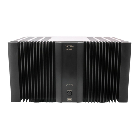 Rotel RB-1090-1 User manual Rotel RB-1090-1 User manual