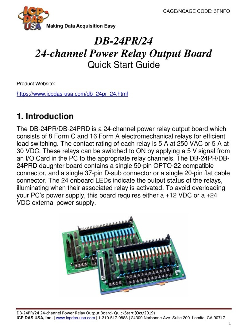 ICP DAS USA DB-24PR/24 quick start guide