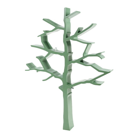 Nurseryworks TREE BOOKCASE instruction manual