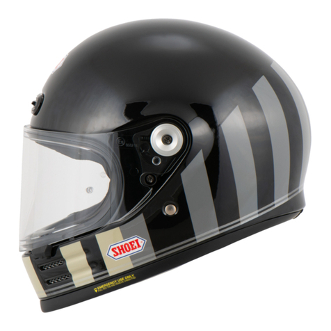 SHOEI Glamster Instructions for use
