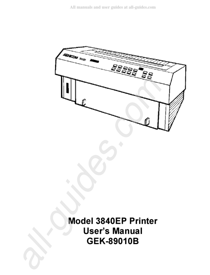 Gencom 3840EP user manual