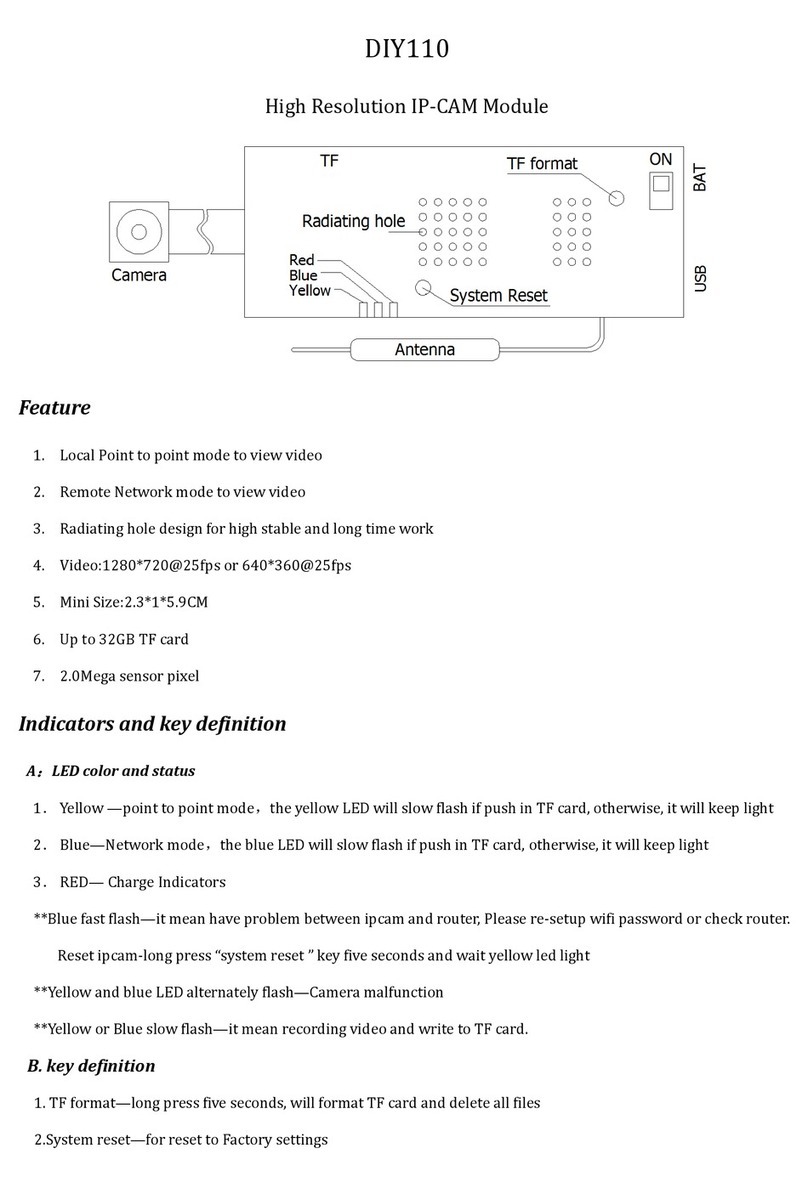 KJB Security DIY110 quick start guide