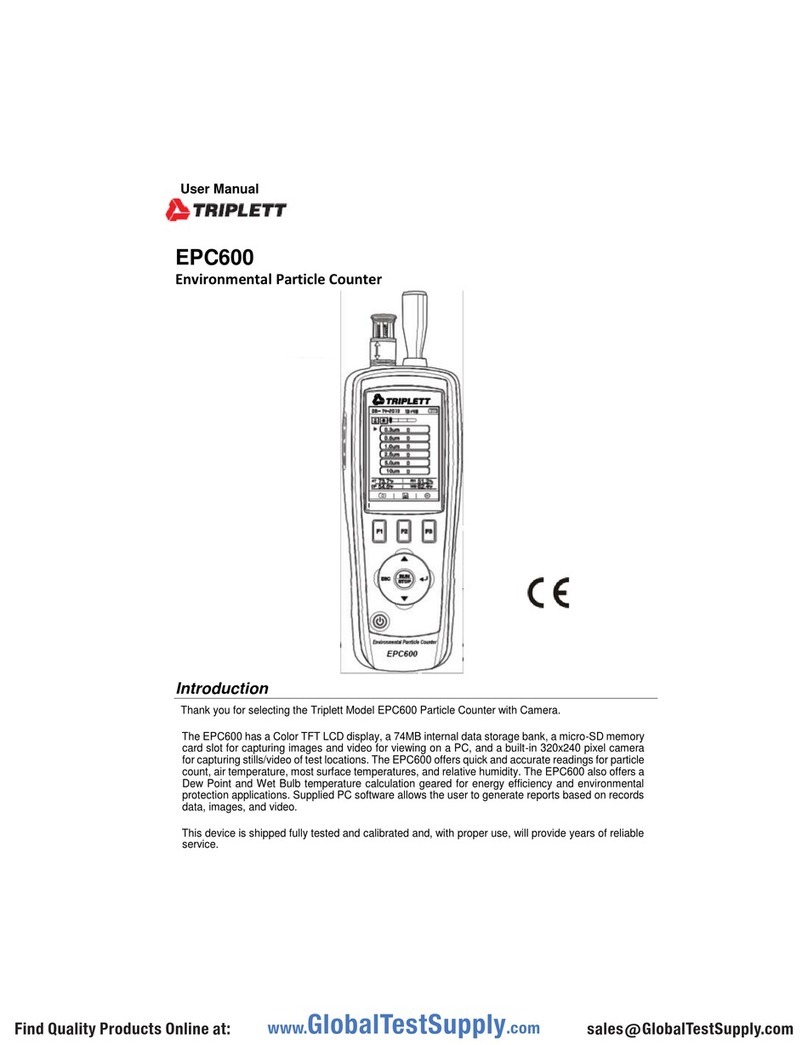 Triplett EPC600 user manual