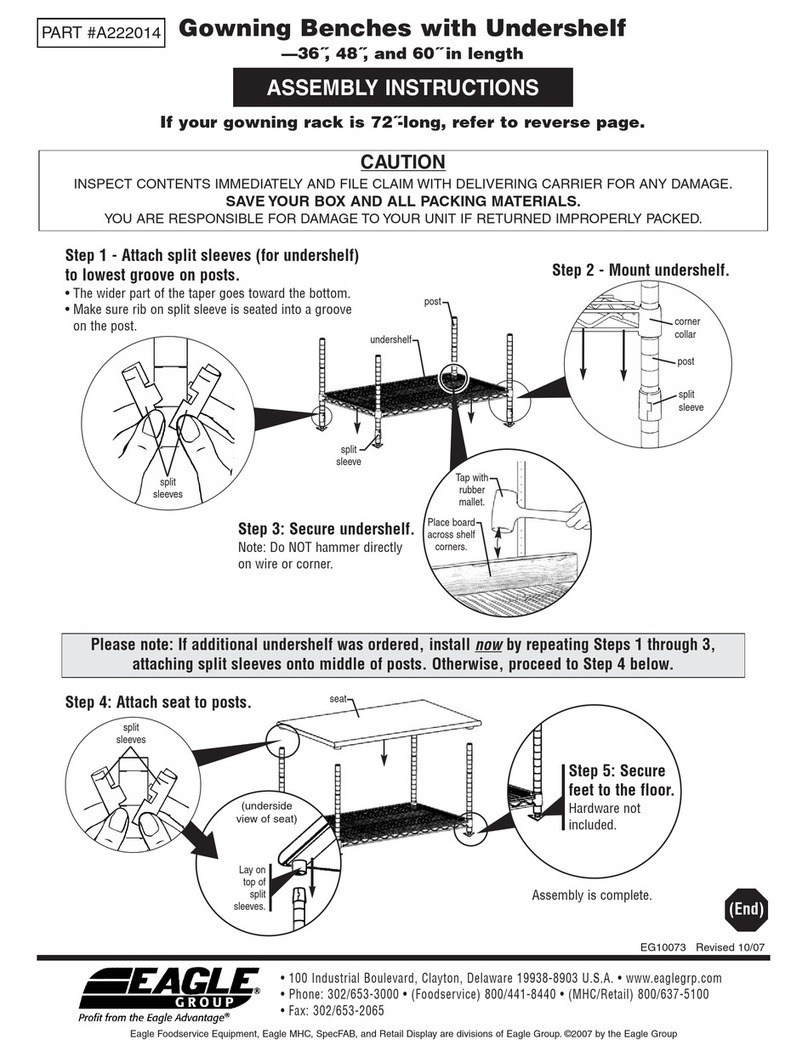 Eagle Group A222014 Assembly instructions Eagle Group A222014 Assembly instructions