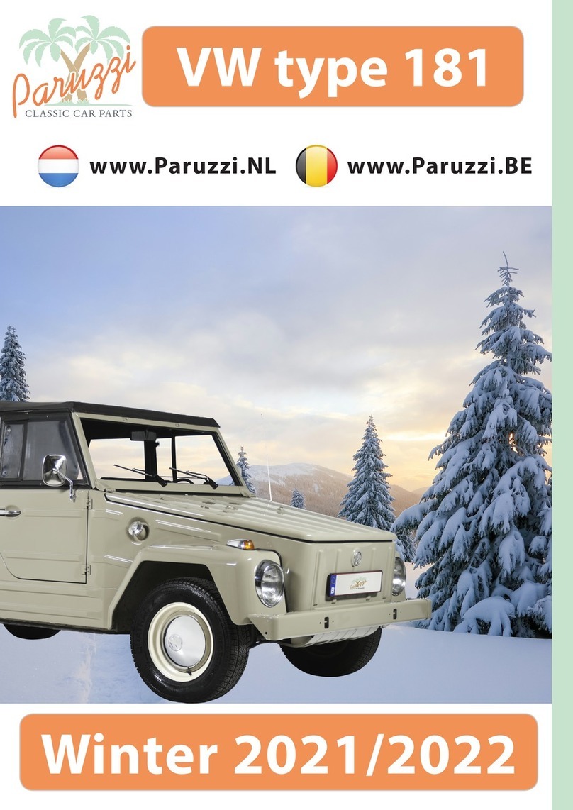 Paruzzi VW 181 manual