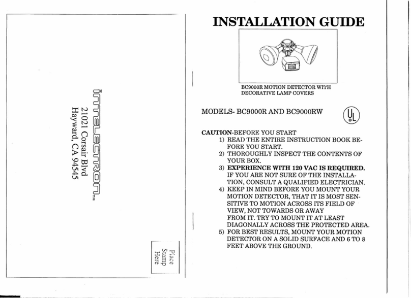 intelektron BC9000R User manual