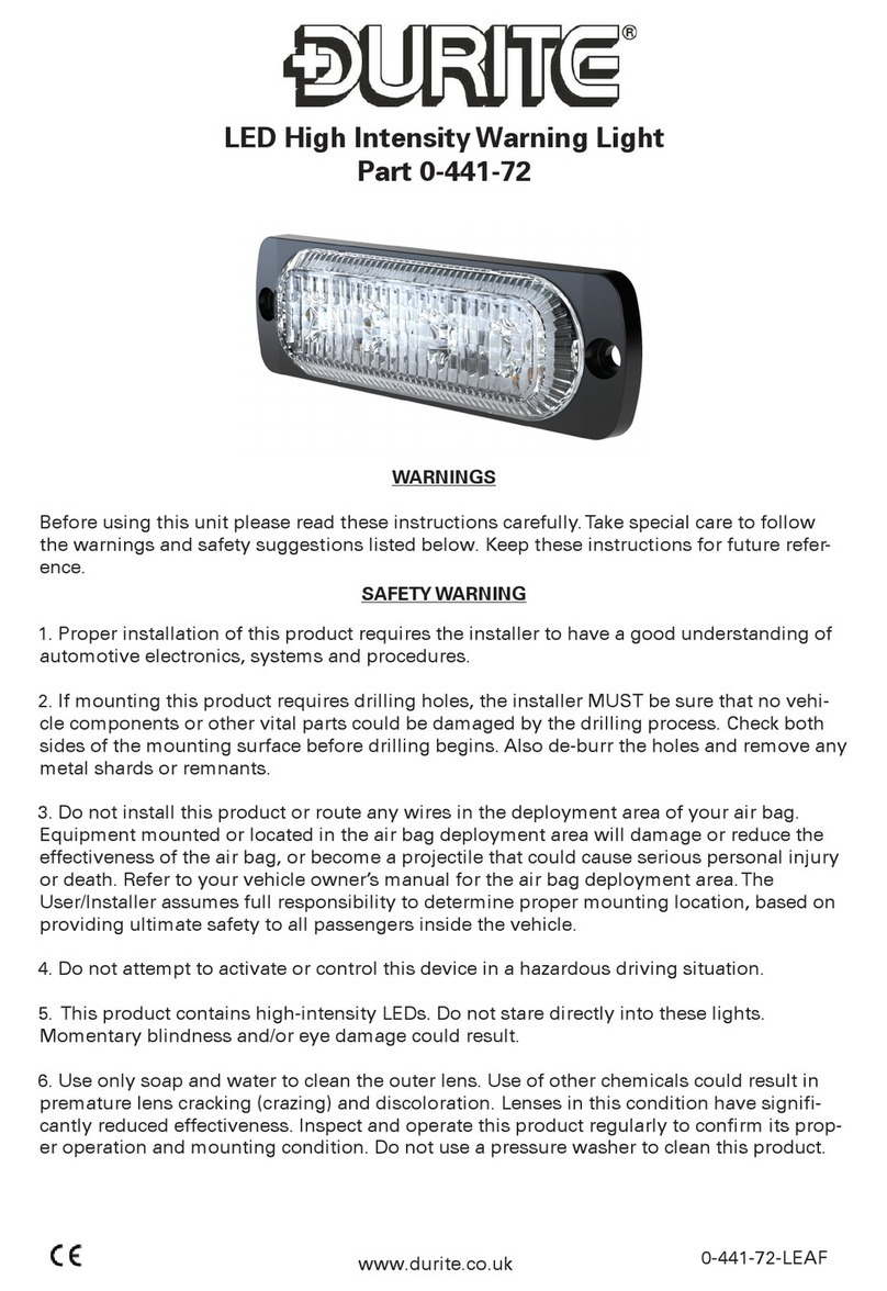 Durite 0-441-72 manual