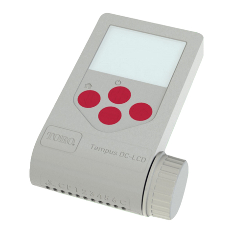 Toro TEMPUS DC LCD user guide