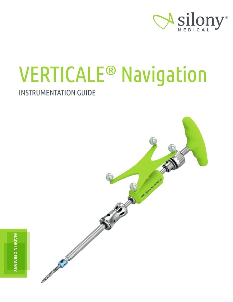 Silony Medical VERTICALE Navigation User manual