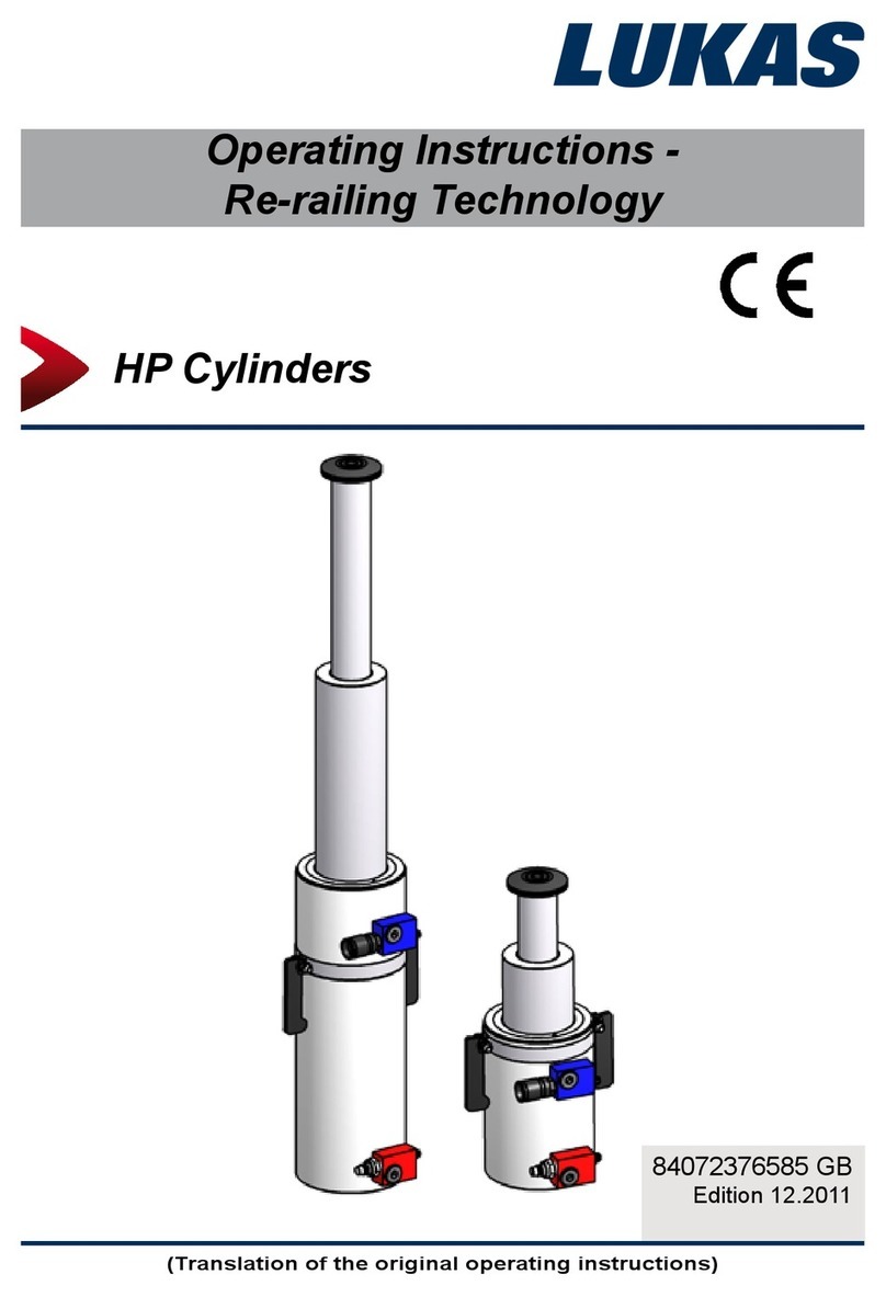 Lukas HP 25/ T700R operating instructions