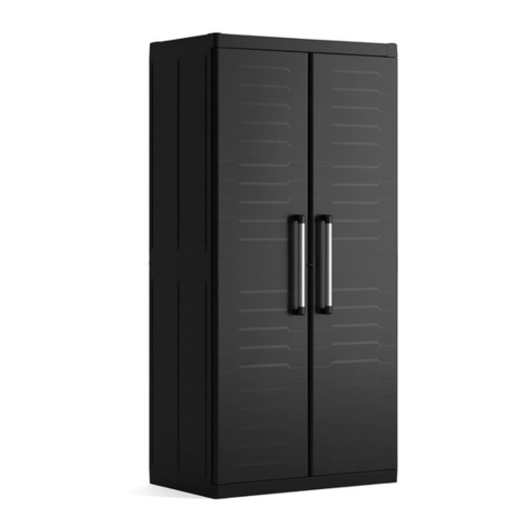 Keter DETROIT - XL TALL User manual