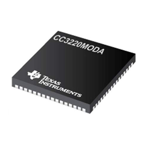 Texas Instruments SimpleLink CC3220MOD Series User manual