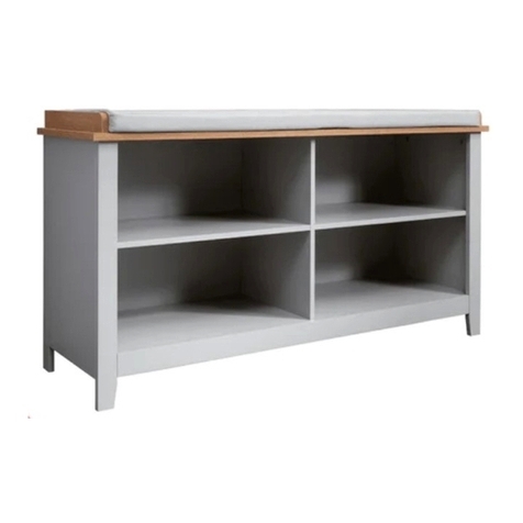 NOA & NANI HALMSTAD STORAGE BENCH User manual NOA & NANI HALMSTAD STORAGE BENCH User manual