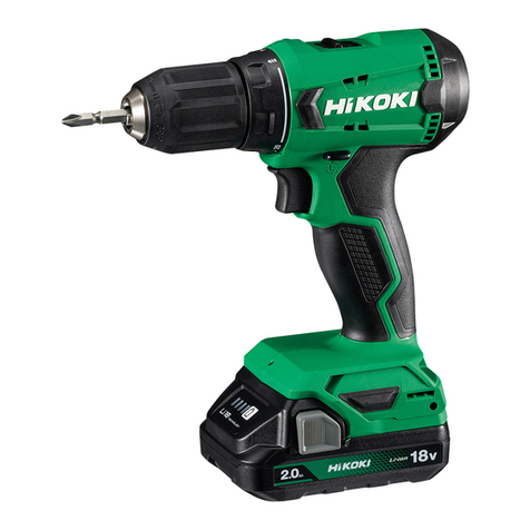 HIKOKI DS18DA User manual