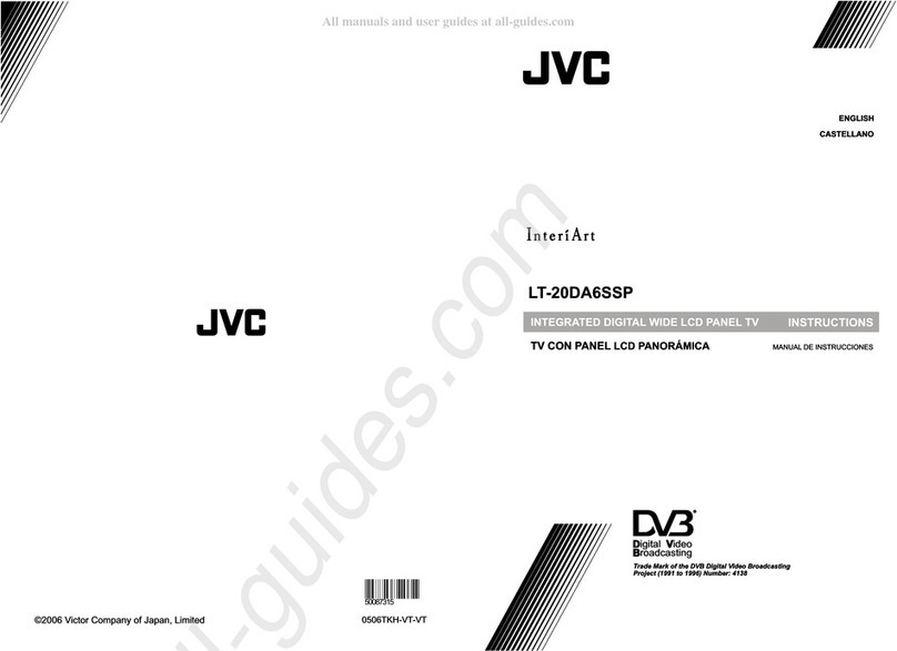 JVC InteriArt LT-20DA6SSP User manual