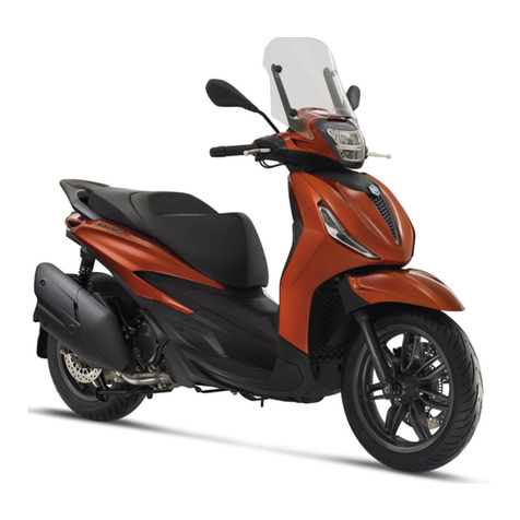 PIAGGIO Beverly 400 E5 Service manual