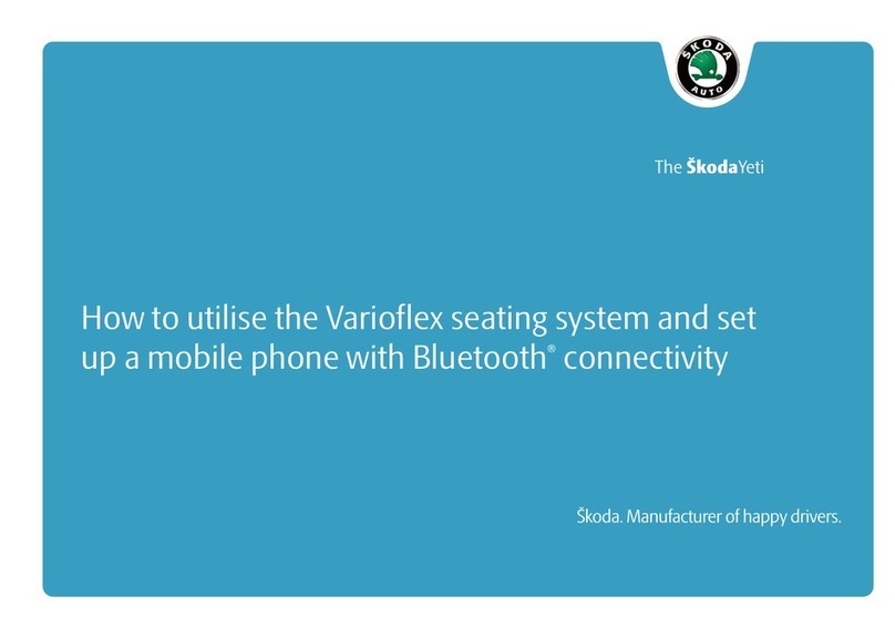 Skoda Yeti User manual