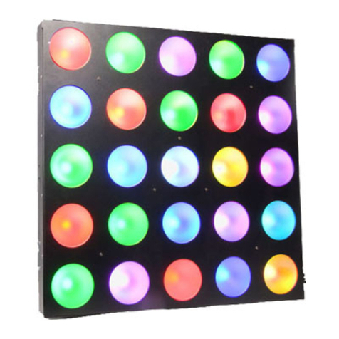 EV LIGHT EV-MTX25RGB user guide
