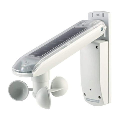 WAREMA WMS Weather Station Eco User manual