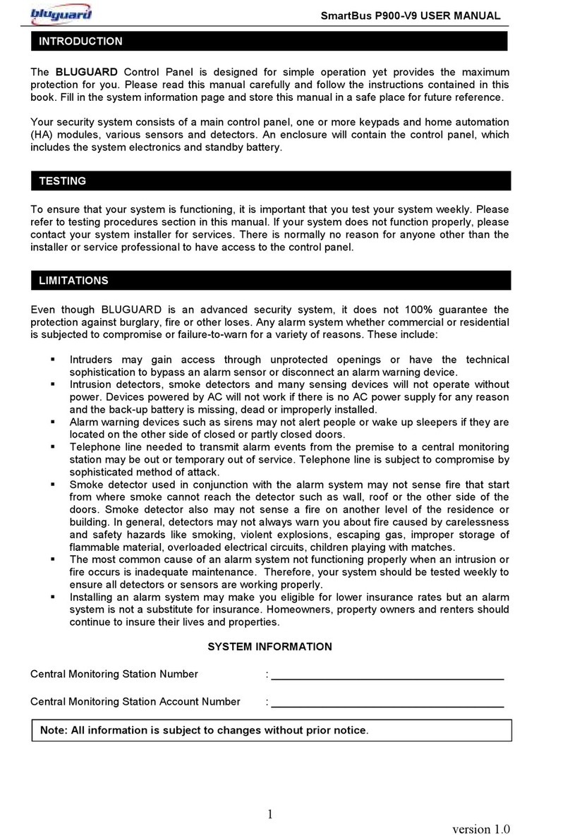 BLUGUARD SmartBus P900-V9 user manual