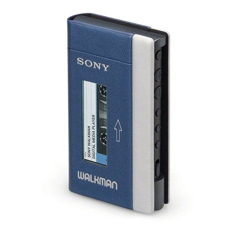 Sony NW-A100TPS User manual