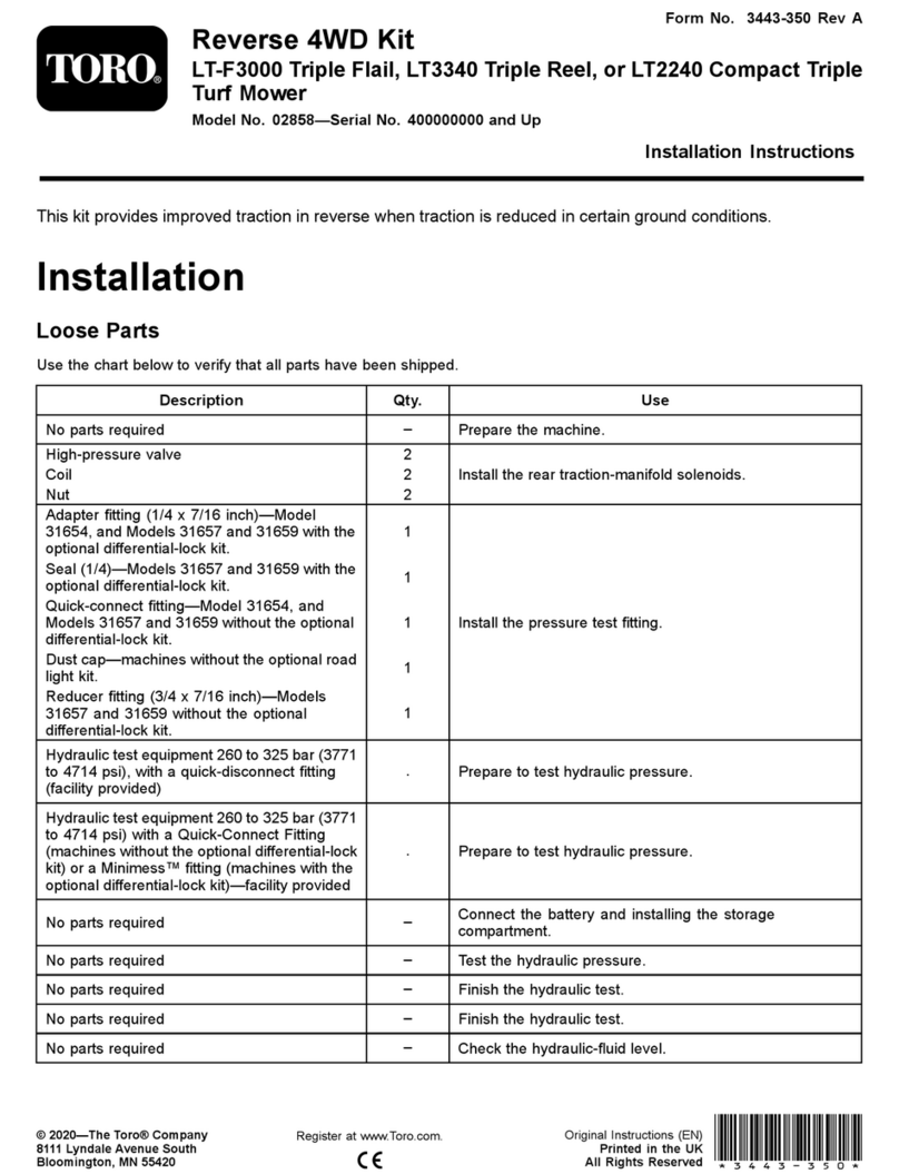 Toro 02858 installation instructions