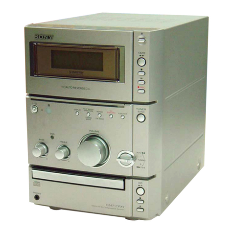 Sony HCD-CPX1 User manual