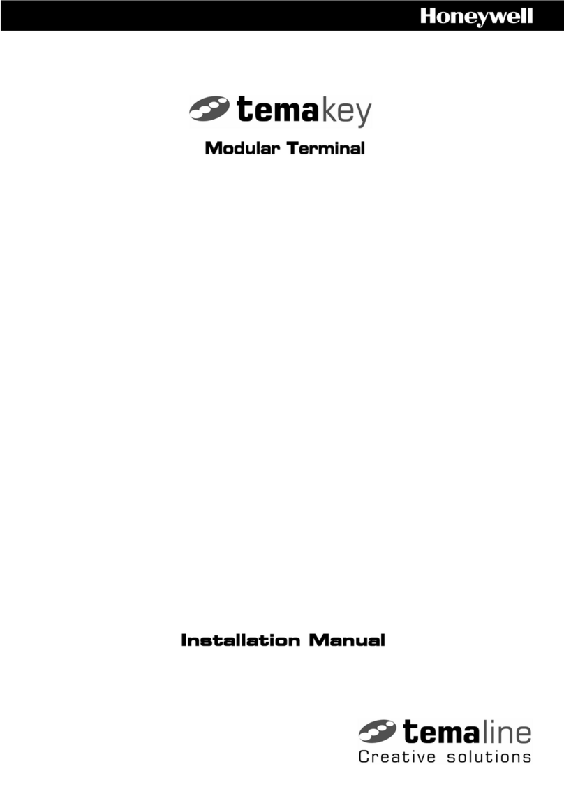 Honeywell TemaLine TemaKey User manual