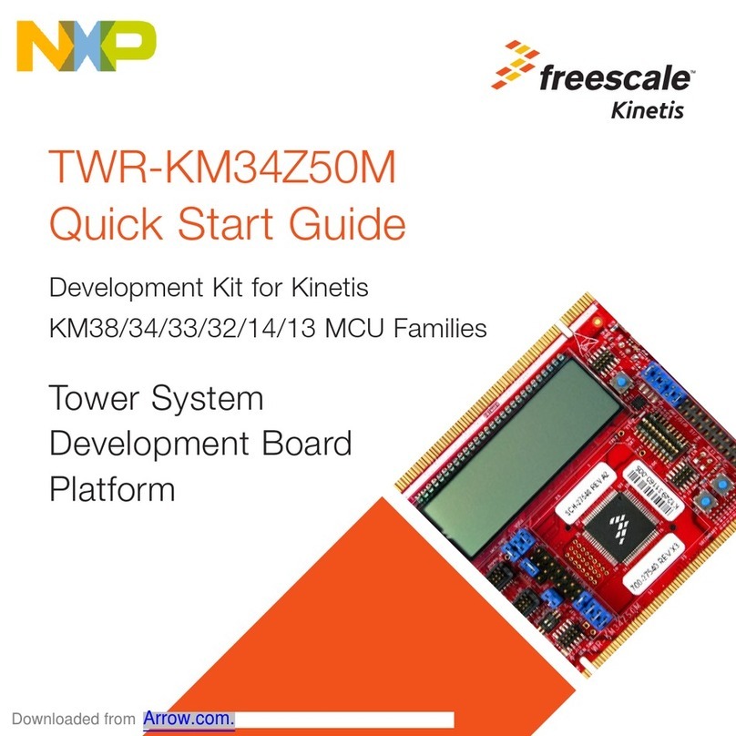 NXP Semiconductors TWR-KM34Z50M User manual