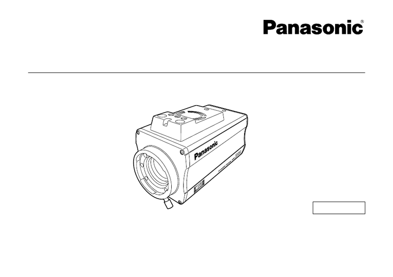 Panasonic AWE860N - COLOR CAMERA User manual