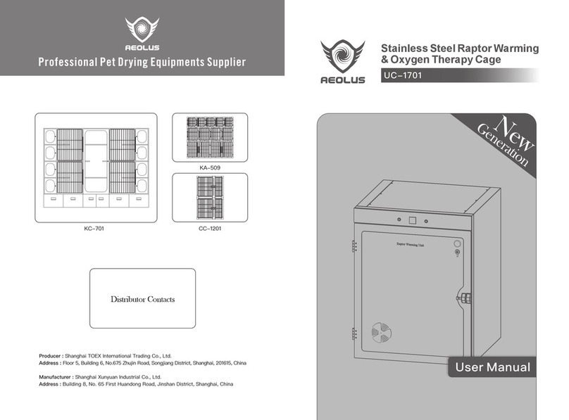 aeolus UC-1701 user manual