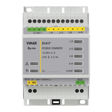 Vimar by-me 01417 quick start guide