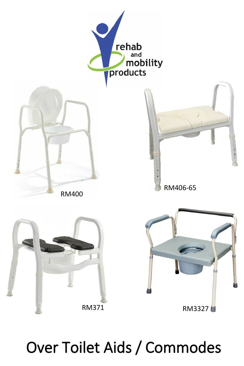 Rehab and Mobility Products RM400 Assembly instructions