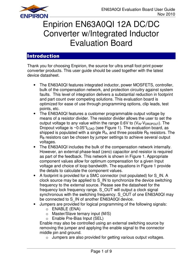 Enpirion EN63A0QI User manual