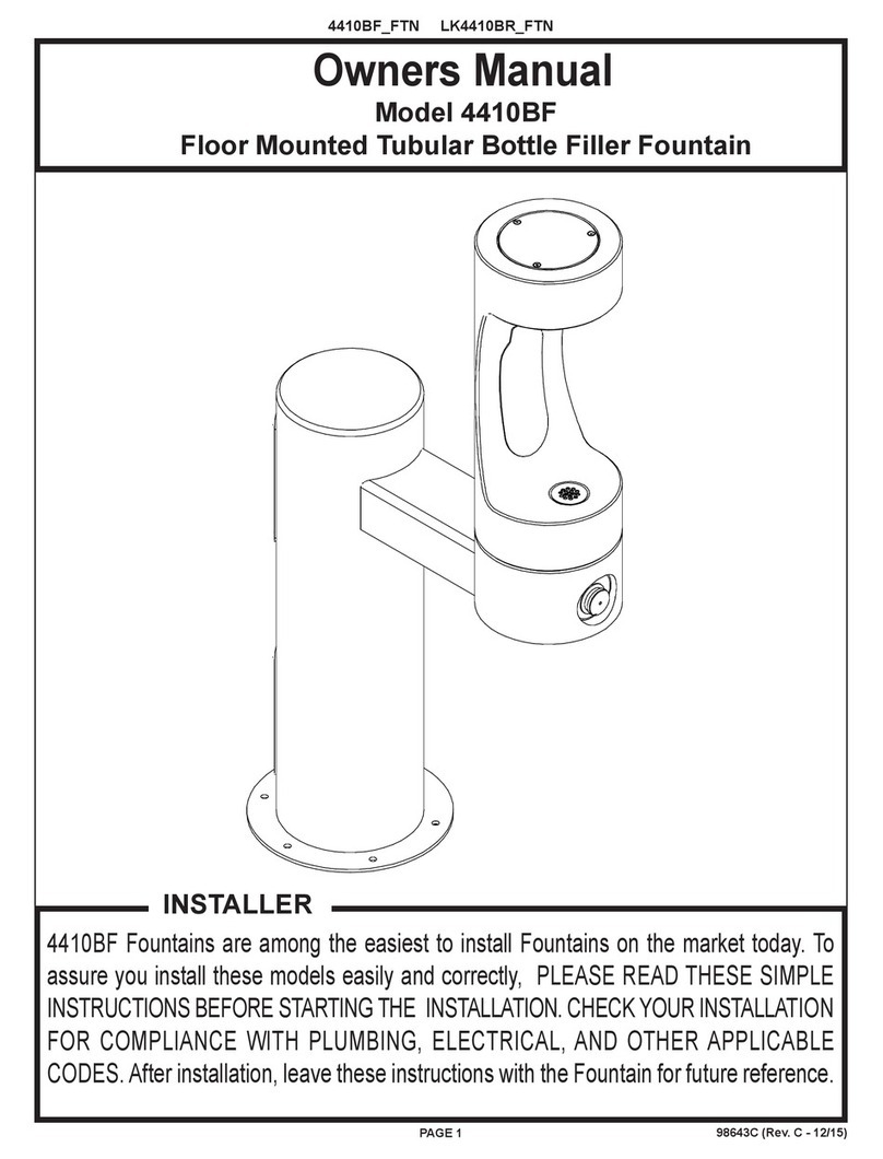 Halsey Taylor 4410BF owner's manual