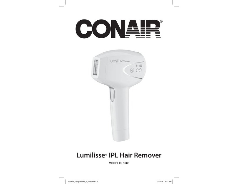 Conair Lumilisse IPL960F User manual