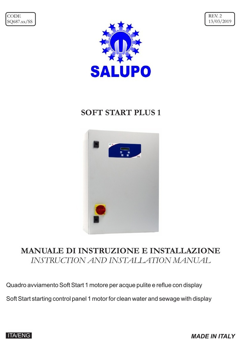 SALUPO SOFT START PLUS 1 Manual SALUPO SOFT START PLUS 1 Manual