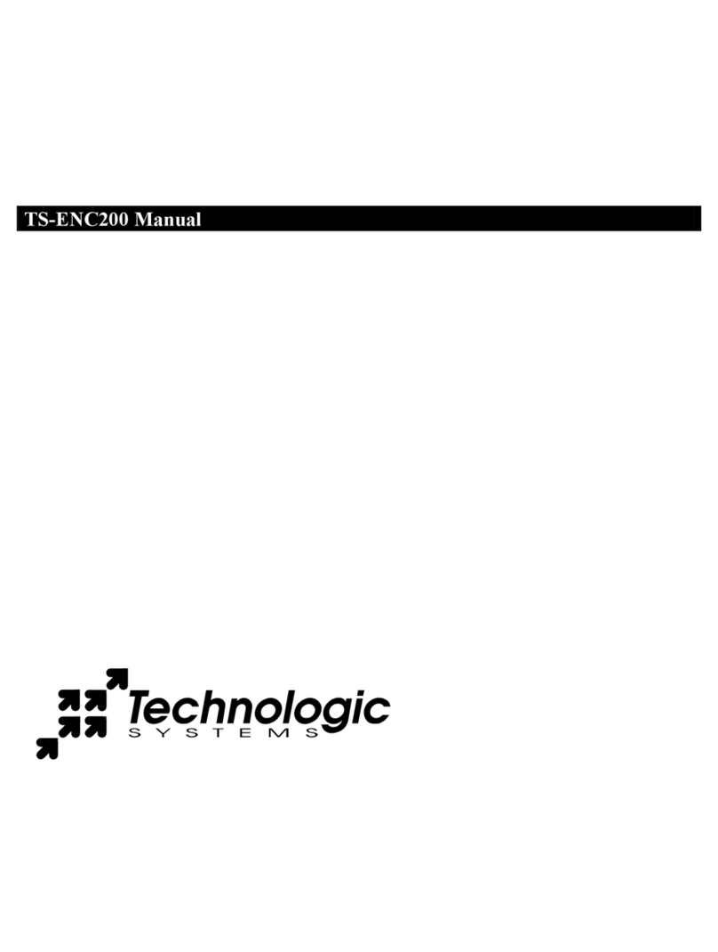 Technologic Systems TS-ENC200 manual