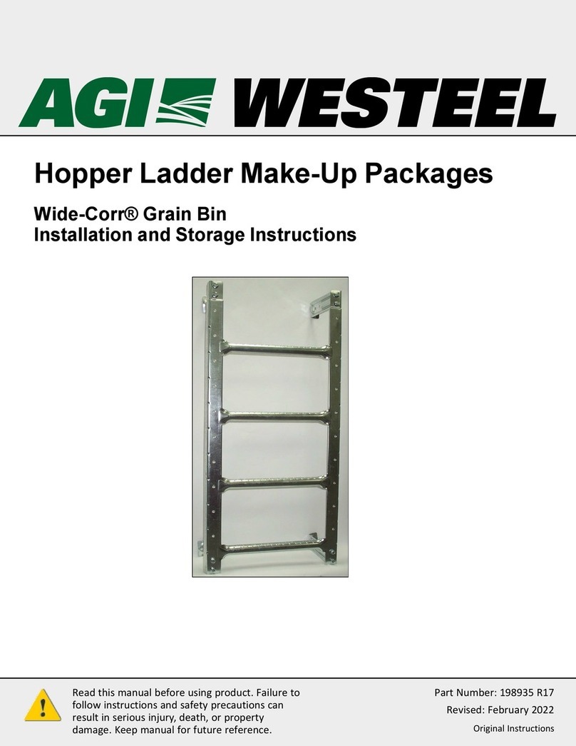 AGI Westeel Wide-Corr Installation and Storage Instructions