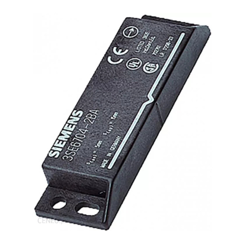 Siemens Sirius 3SE660-BA Series User manual