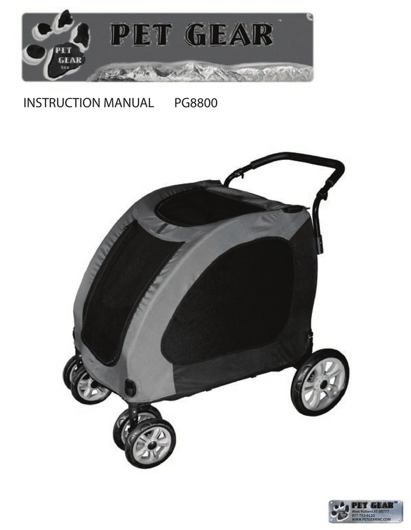 Pet Gear PG8800 instruction manual