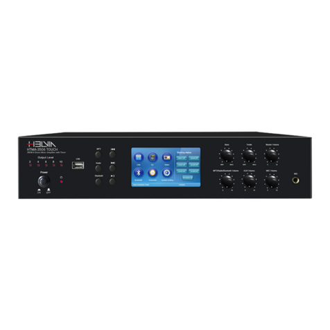 HELVIA HTMA TOUCH Series User manual HELVIA HTMA TOUCH Series User manual