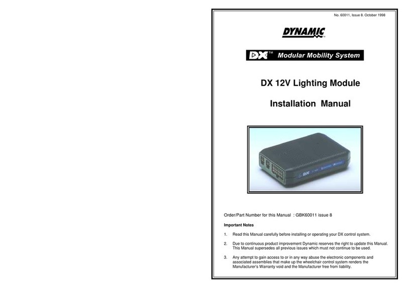 Dynamic DX 12V User manual