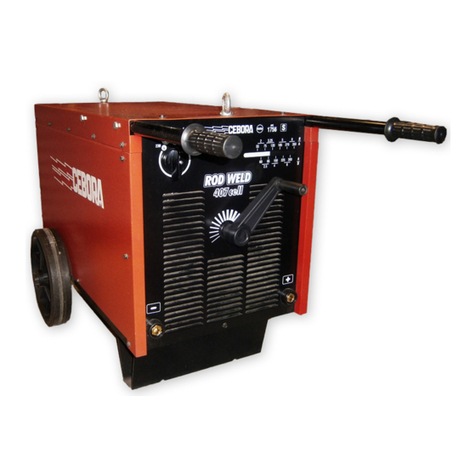Cebora Rod Weld 307 cell User manual