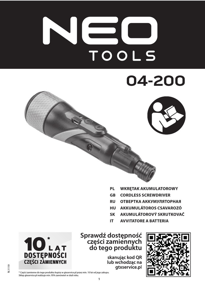 NEO TOOLS 04-200 manual